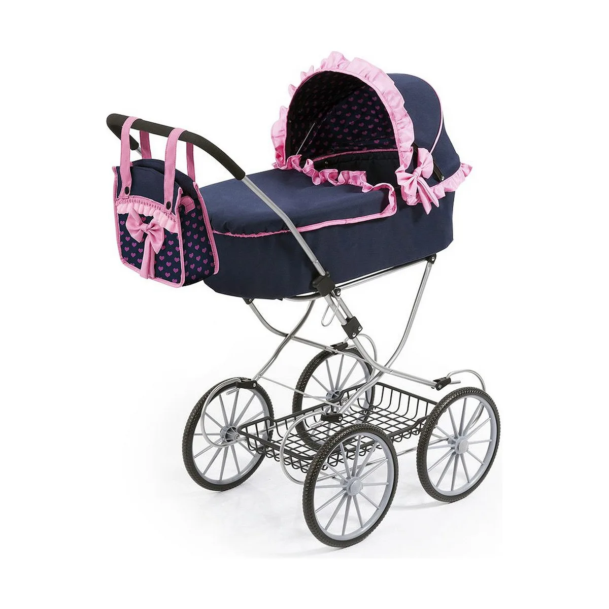 Poussette pour poupees reig dolls pram blue marine 64 cm s242486394. Votre garde-robe mérite le style Diaytar - Découvrez nos nouveautés !