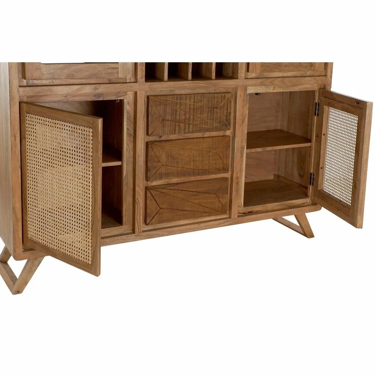 Presentoir dkd home decor verre marron rotin acacia 160 x 41 x 153 cm s302243670. Diaytar vous connecte à l'essentiel et au superflu stylé : une gamme complète de produits pour tous vos besoins et envies