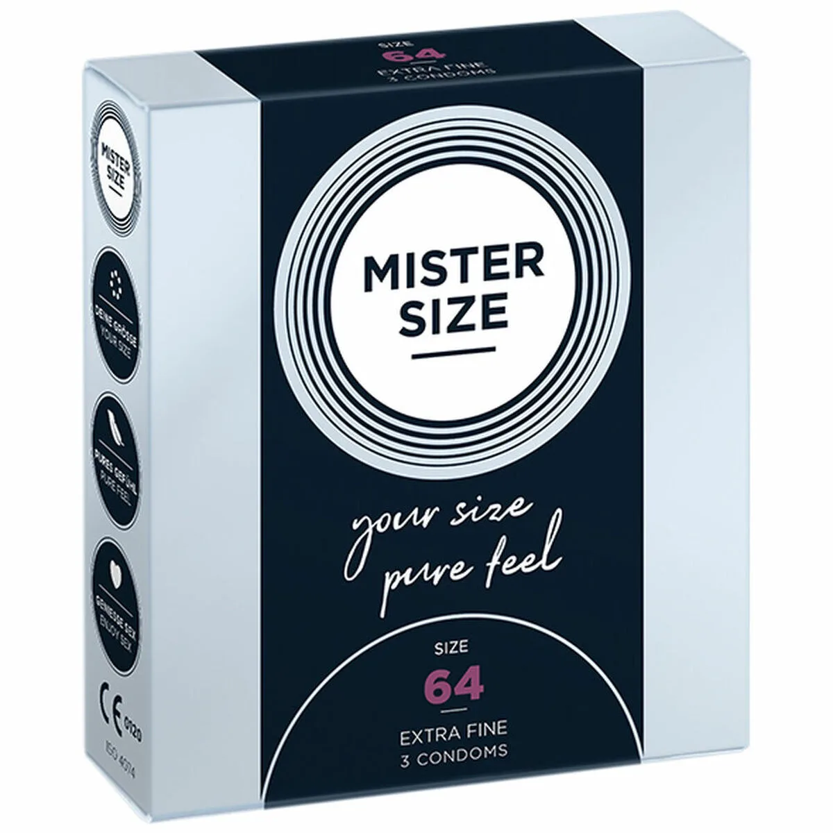 Preservatifs mister size extrafins 64 mm s400544698. Nous croyons en la magie des objets. Chez Diaytar, chaque produit a le pouvoir de transformer une routine en moment précieux.