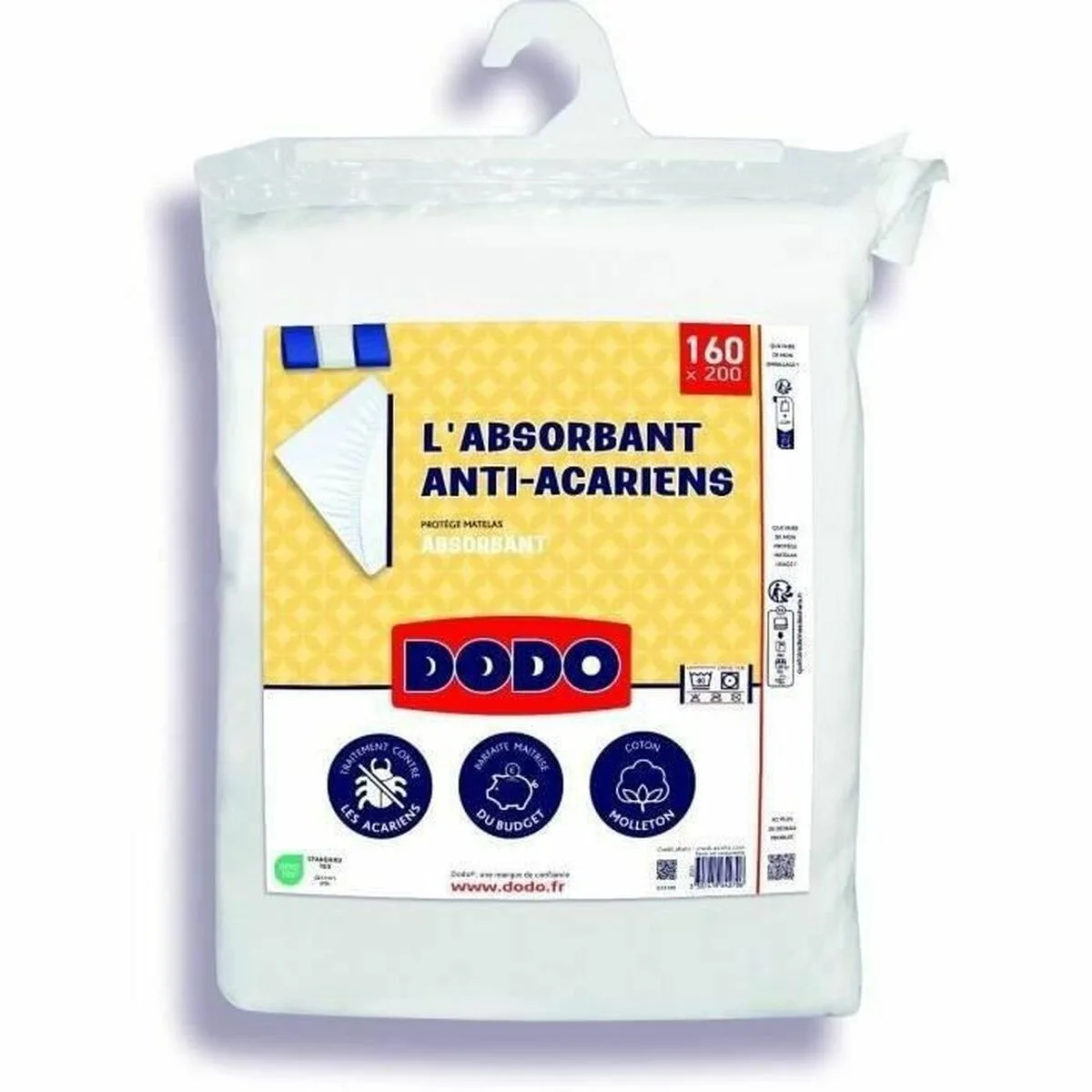 Protecteur de matelas dodo blanc 160 x 200 cm s719067891. L'ambition de Diaytar : devenir votre boutique en ligne de référence pour tous les produits qui améliorent votre vie