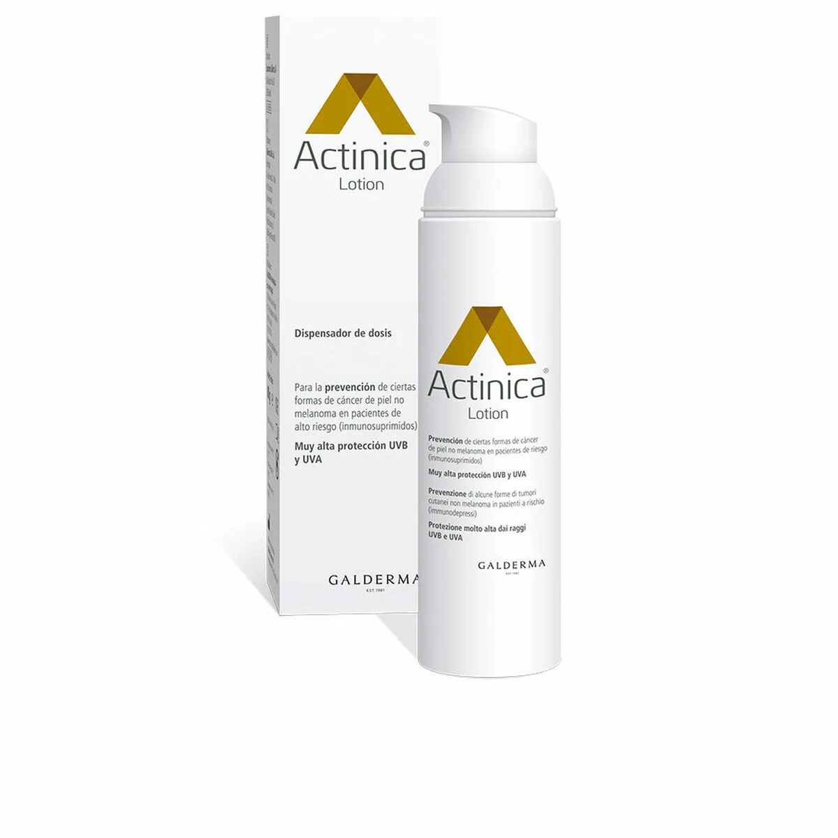 Protecteur solaire actinica uva uvb 80 ml s0511460184. Explorez la galerie virtuelle Diaytar et laissez-vous séduire par nos produits généraux tendance et nos inventions électroniques exclusives