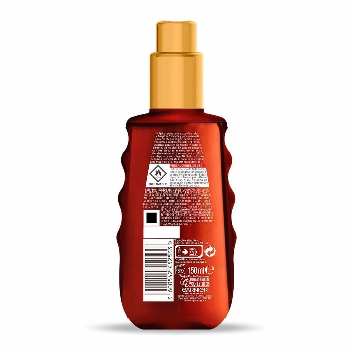 Protecteur solaire garnier aceite protector spf 30 150 ml s059684369. Diaytar ne stocke pas des produits, il collectionne des pièces uniques pour enrichir votre quotidien.