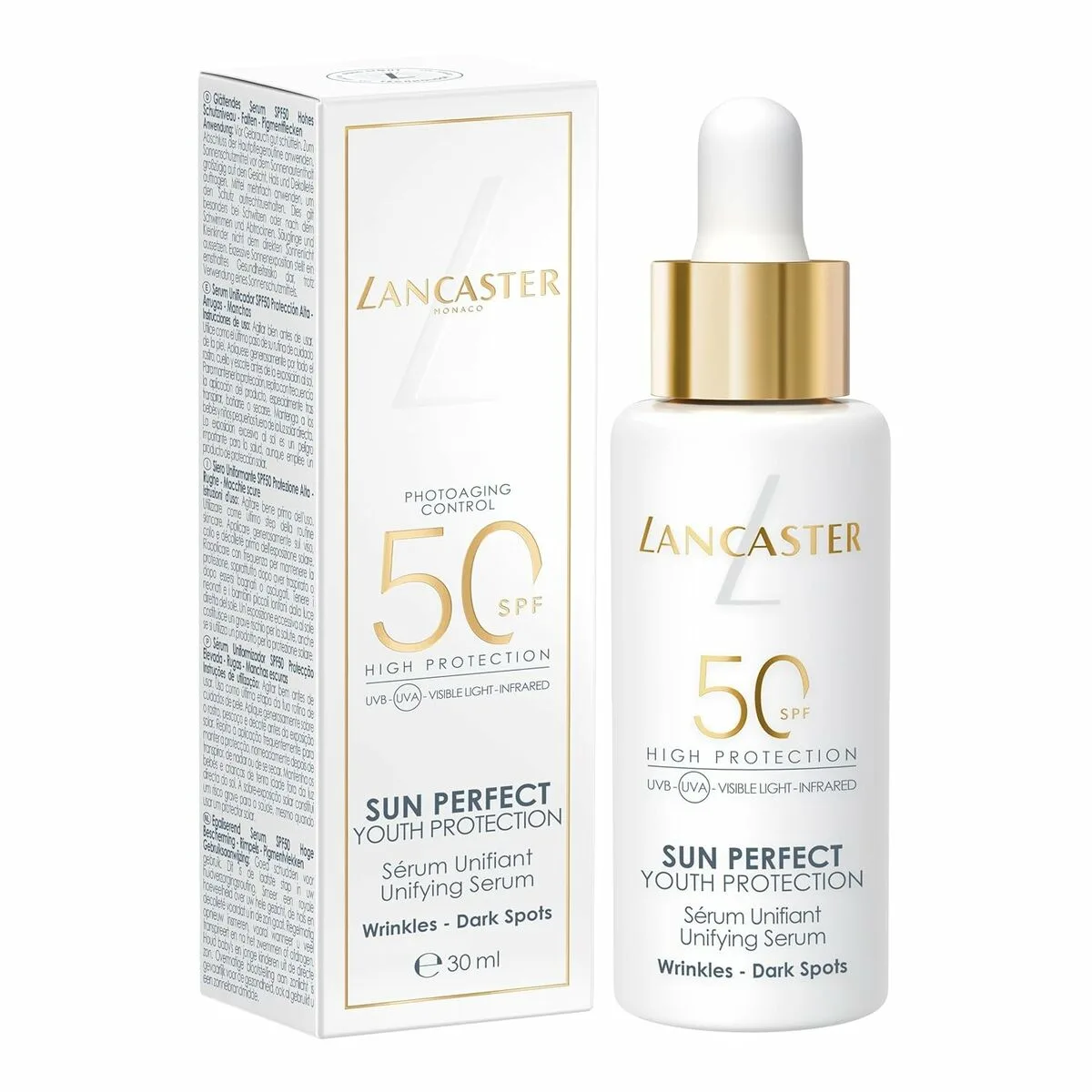 Protecteur solaire lancaster sun perfect spf 50 30 ml s0513040366. La chasse aux produits extraordinaires est ouverte. Diaytar vous donne les clés d'un univers shopping infini.