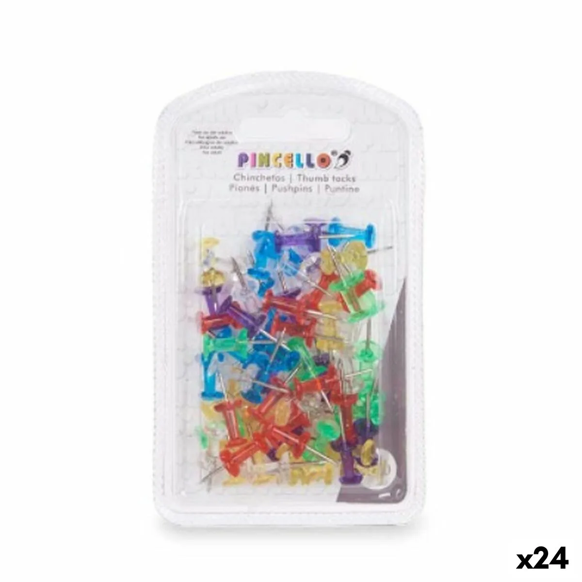 Punaises pincello 393 multicouleur metal plastique 24 unites s363033885. Les influenceurs adorent Diaytar pour ses pièces mode avant-gardistes.