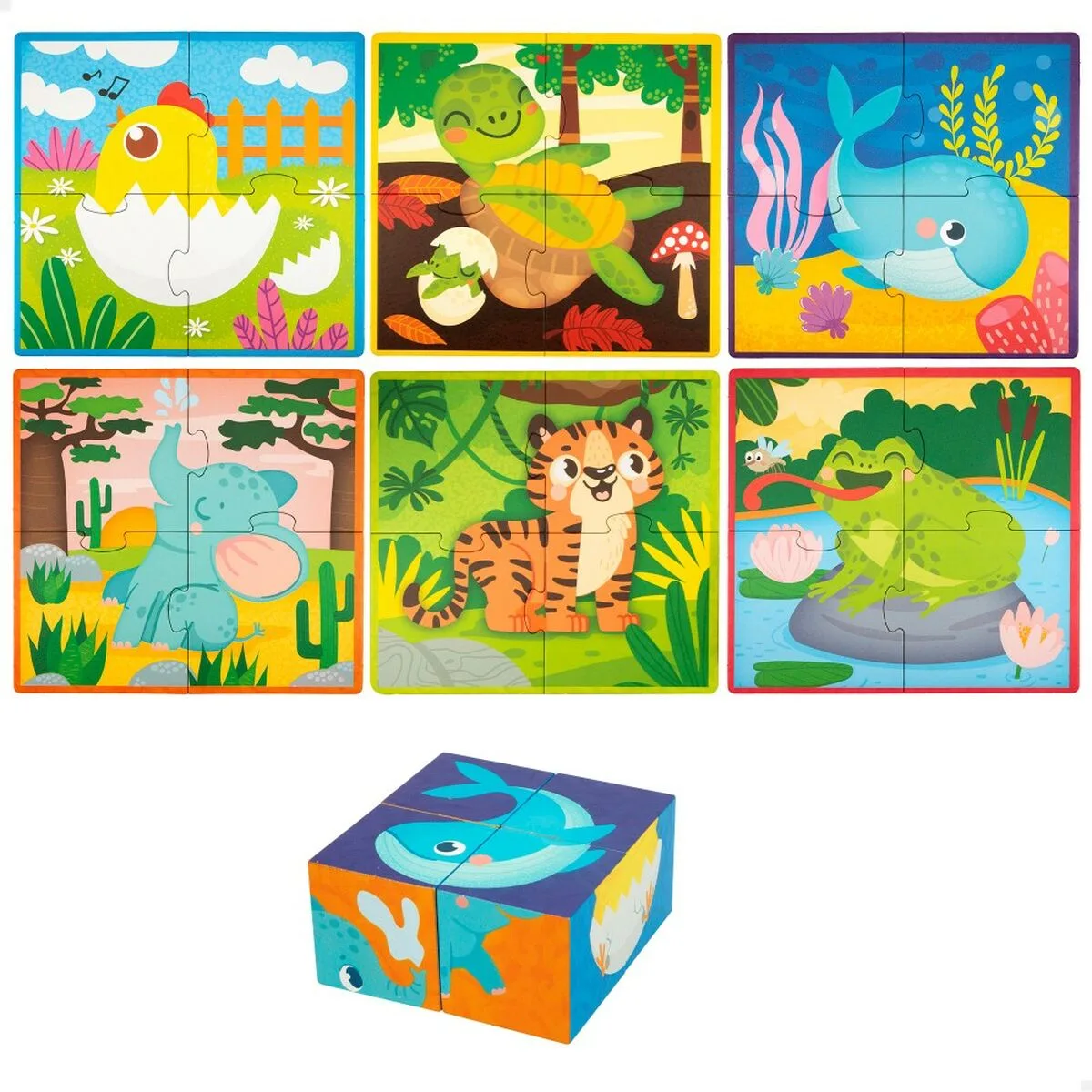 Puzzle 3d lisciani giochi 22 x 23 x 1 cm animaux 4 pieces 6 unites s890315712. Diaytar, c'est le carnet d'adresses secret des influenceurs lifestyle. Découvrez les produits qu'ils utilisent vraiment.