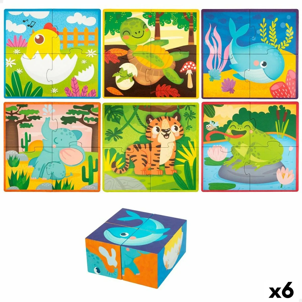 Puzzle 3d lisciani giochi 22 x 23 x 1 cm animaux 4 pieces 6 unites s890315721. Bienvenue dans l'écosystème Diaytar, où chaque produit a été pensé pour s'intégrer parfaitement dans votre vie moderne