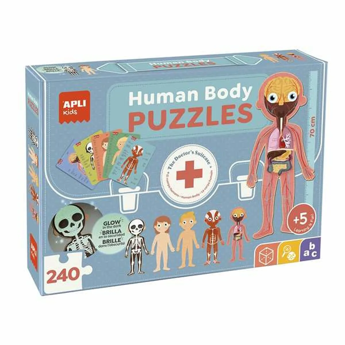 Puzzle apli 19438 35 x 75 x 24 cm corps humain 240 pieces s243914430. Bienvenue chez Diaytar, où nous croyons que le meilleur produit est celui qui vous trouve, et non l'inverse.