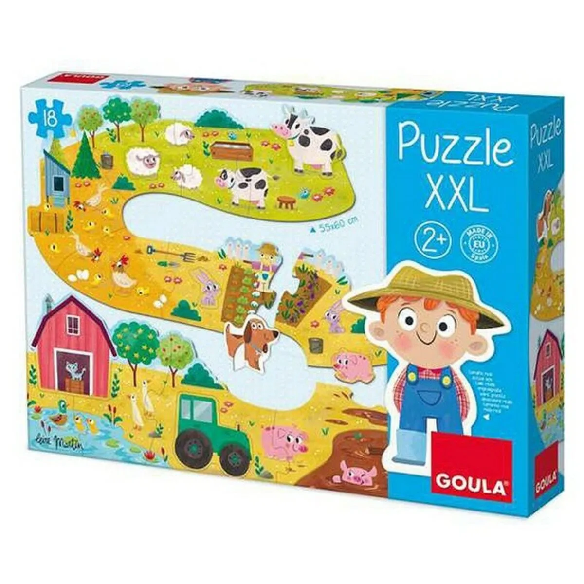 Puzzle bebe ferme xxl goula 53176 17 pcs s240345531. Votre vie, simplifiée et stylisée par Diaytar et sa collection de produits essentiels et innovants