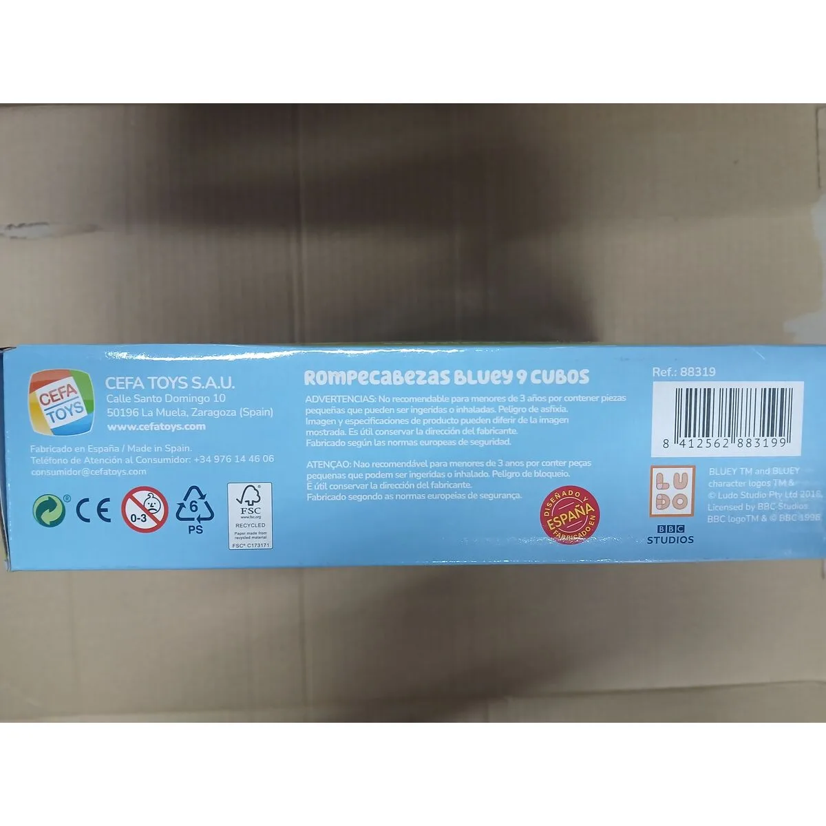 Puzzle cefatoys 9 pieces 21 x 22 x 6 cm s243021965. Pour vous, nous avons créé Diaytar : l'antidote à la monotonie shopping, une injection régulière de produits novateurs.