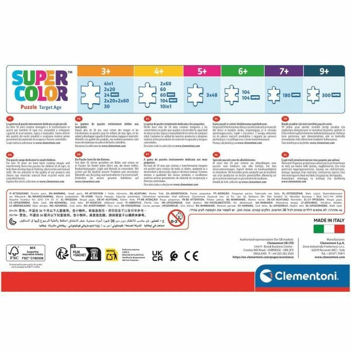 Puzzle clementoni 3 unites s7101478711. Diaytar, c'est le compagnon de ceux qui aiment prendre soin d'eux et de leur intérieur avec des produits choisis avec amour.