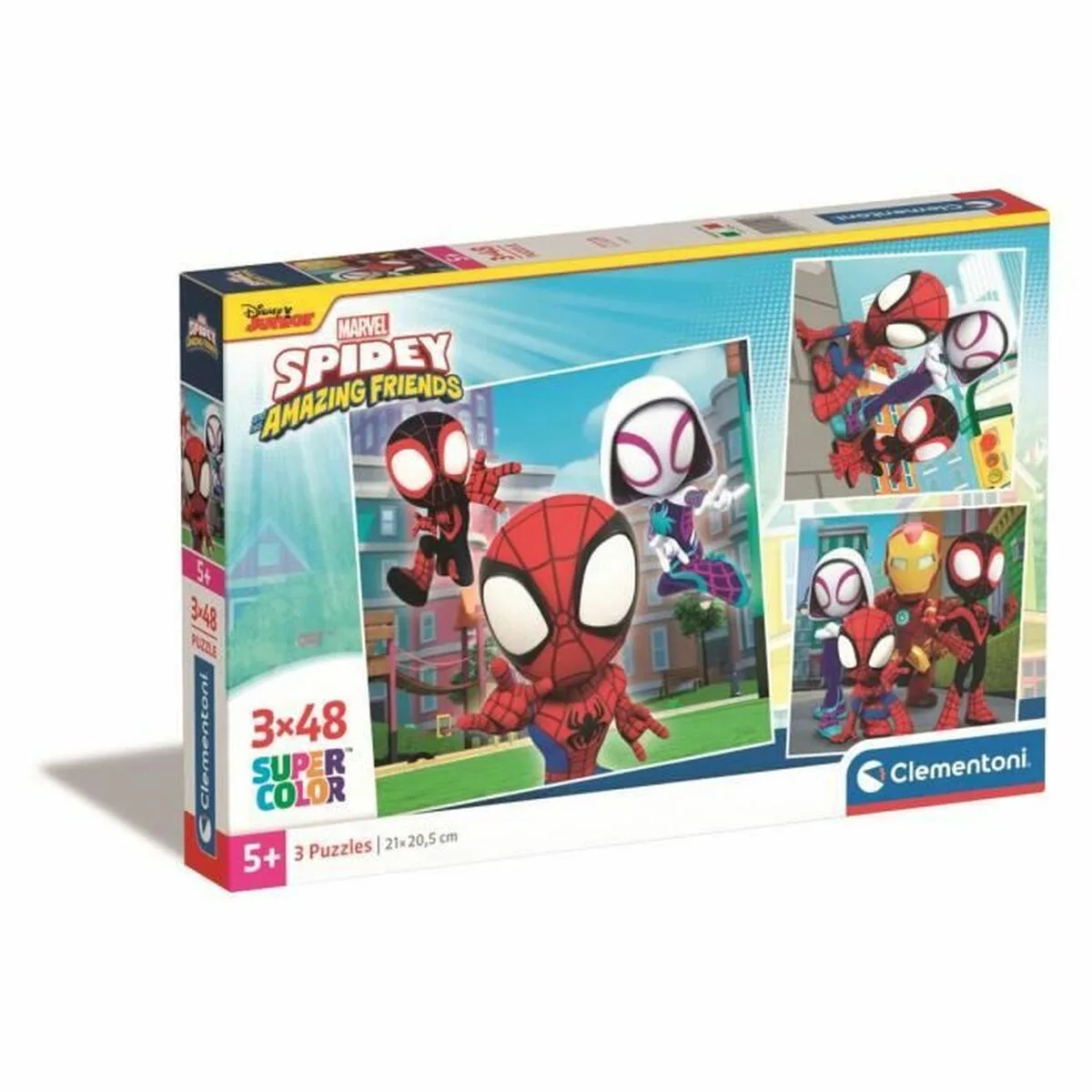 Puzzle clementoni spidey 3 unites s7101602476. Chez Diaytar, nous célébrons la singularité de chaque produit, qu'il s'agisse d'un gadget tech ou d'un ustensile maison