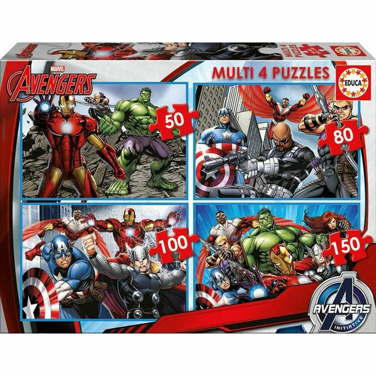 Puzzle educa avengers 380 pcs s240742832. Nous croyons en la magie des objets. Chez Diaytar, chaque produit a le pouvoir de transformer une routine en moment précieux.