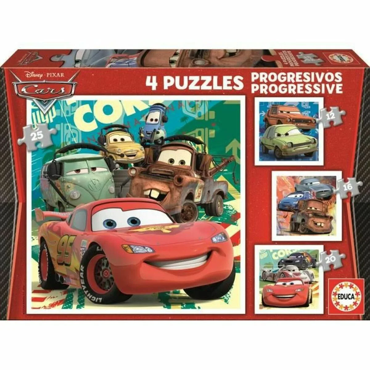Puzzle educa cars 4 unites s715735770. Rejoignez la communauté Diaytar et vivez une expérience shopping unique.