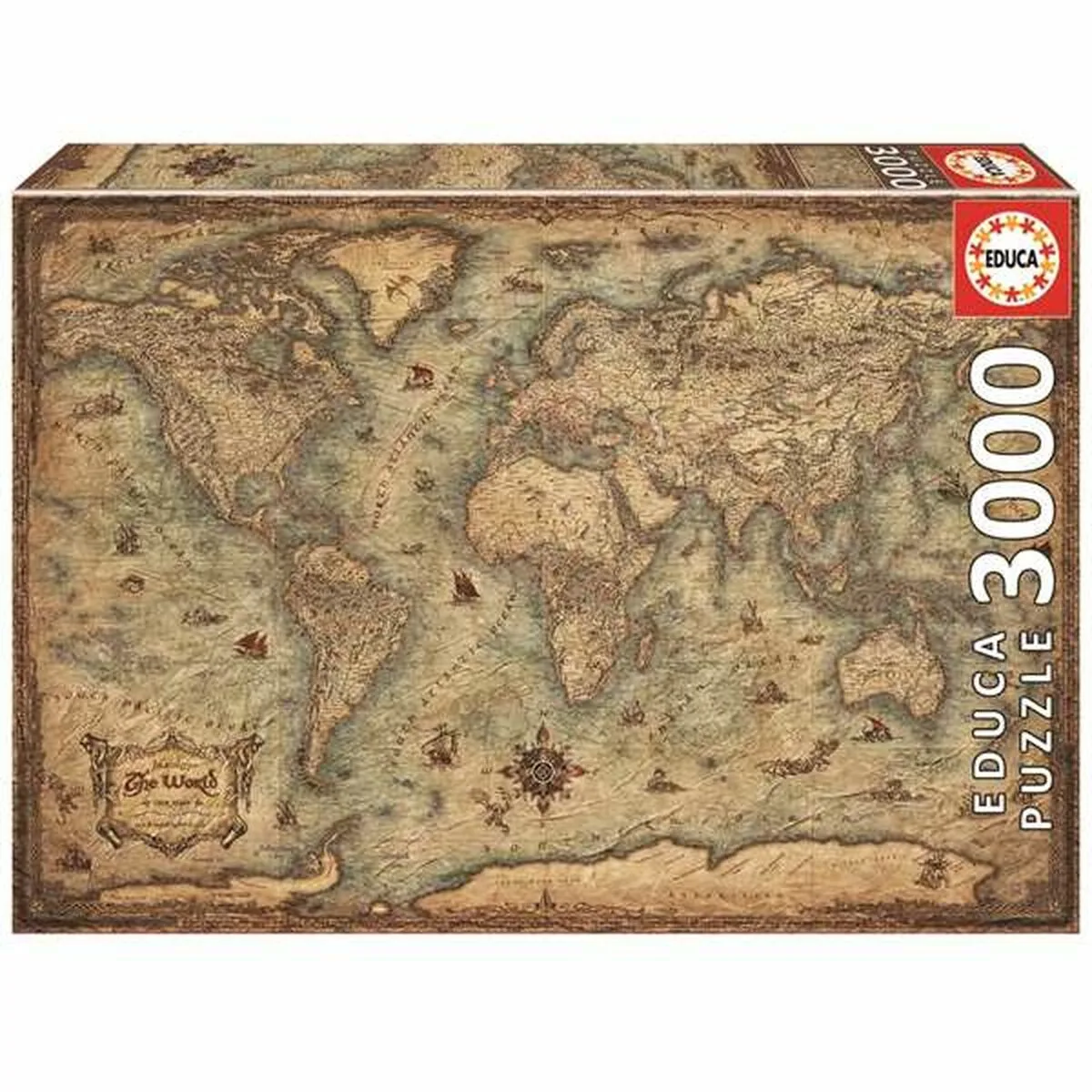 Puzzle educa carte s245571329. La recette Diaytar : un tiers de design, un tiers d'innovation, un tiers de fonctionnalité. Le tout saupoudré de tendance.