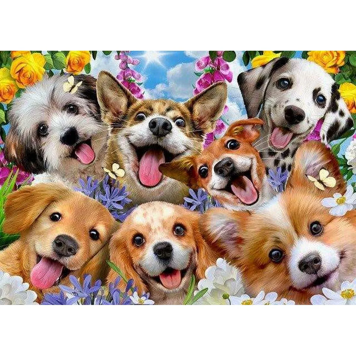 Puzzle educa doggy selfie 1000 pieces s243620476. Bienvenue dans l'écosystème Diaytar, où chaque produit a été pensé pour s'intégrer parfaitement dans votre vie moderne