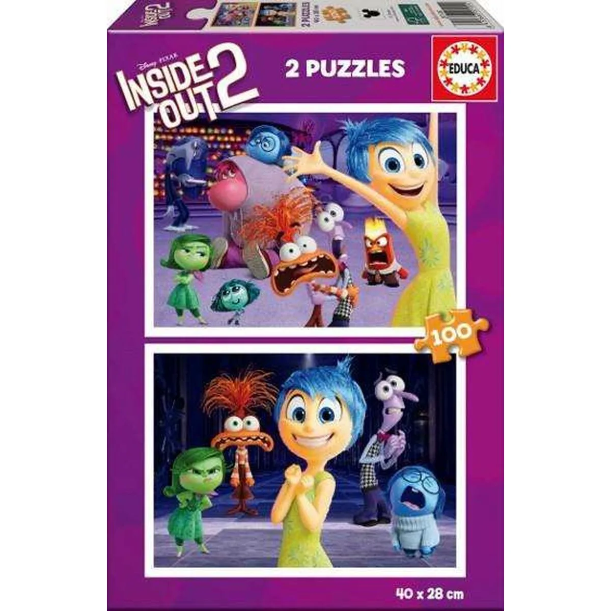 Puzzle educa inside out 2 2 x 100 pieces s245571720. Diaytar : Votre guide shopping pour une sélection exigeante de produits tendance, technologiques et domestiques