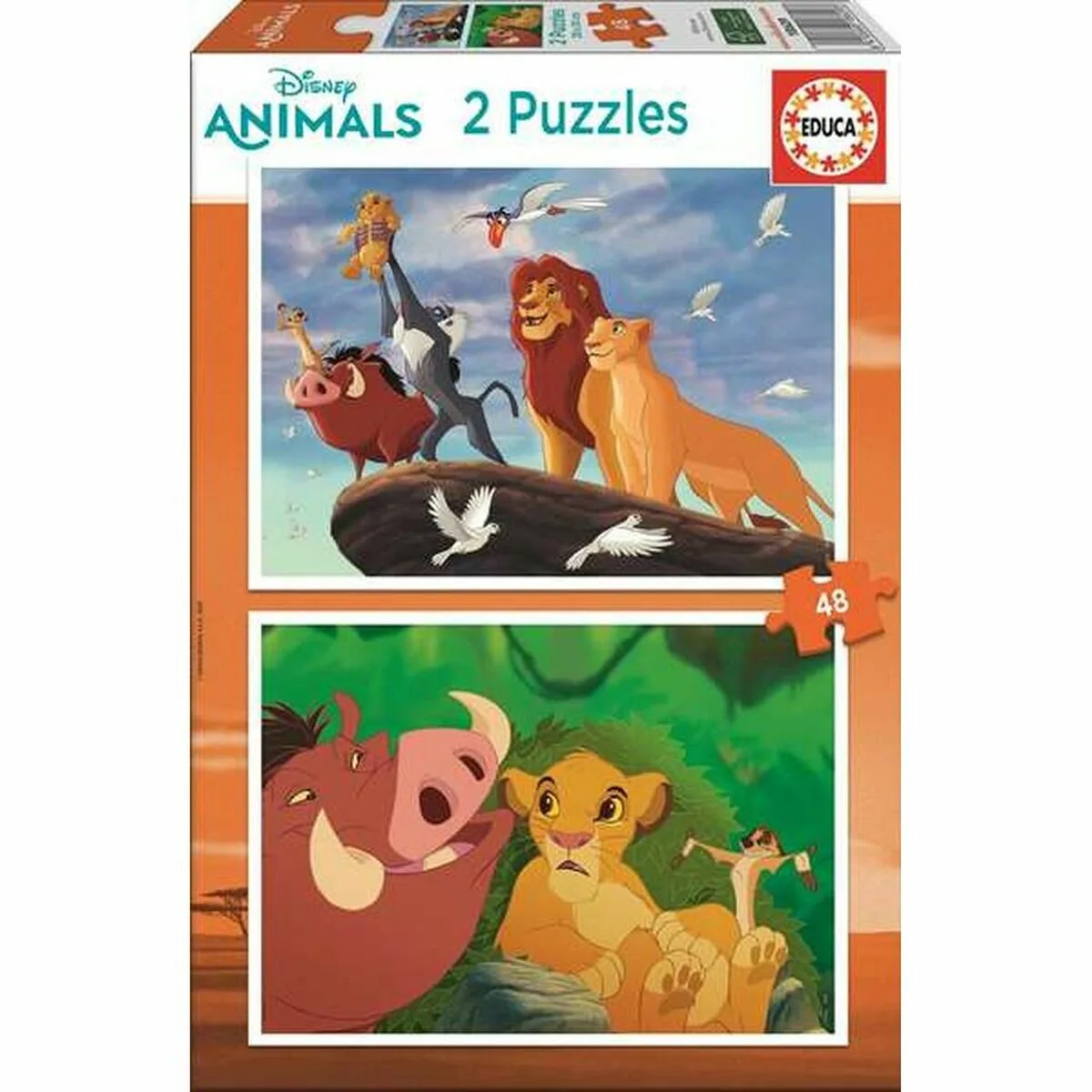Puzzle educa lion king 2 x 48 pcs s241481760. Pour un shopping sans contrainte et plein de bonnes surprises, Diaytar est la destination ultime des produits généralistes