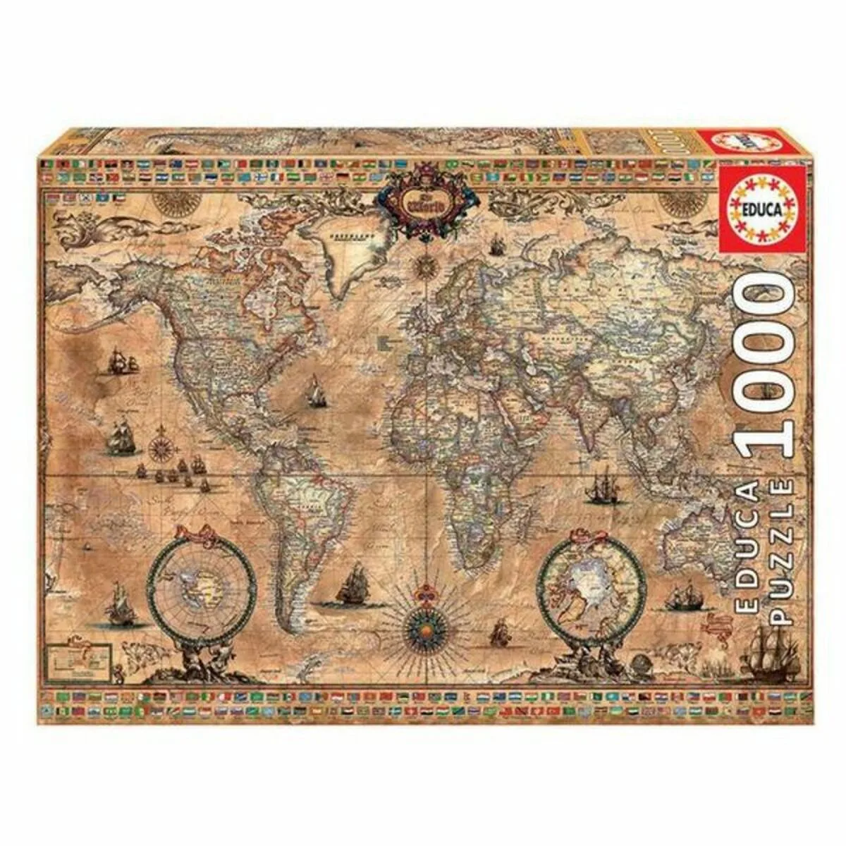 Puzzle educa mappemonde 1000 pcs s715735856. L'ADN de Diaytar : un mélange éclectique et raffiné de produits qui parle aussi bien aux geeks qu'aux esthètes