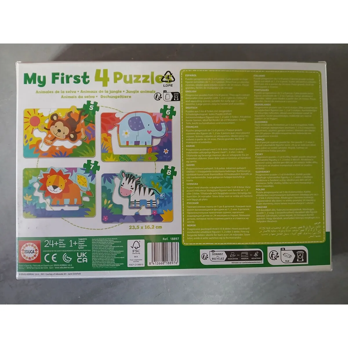 Puzzle educa my first puzle 8 7 6 5 pcs s241486827. Diaytar capitalise sur la diversité : notre force est de vous offrir un choix immense sans jamais sacrifier la qualité