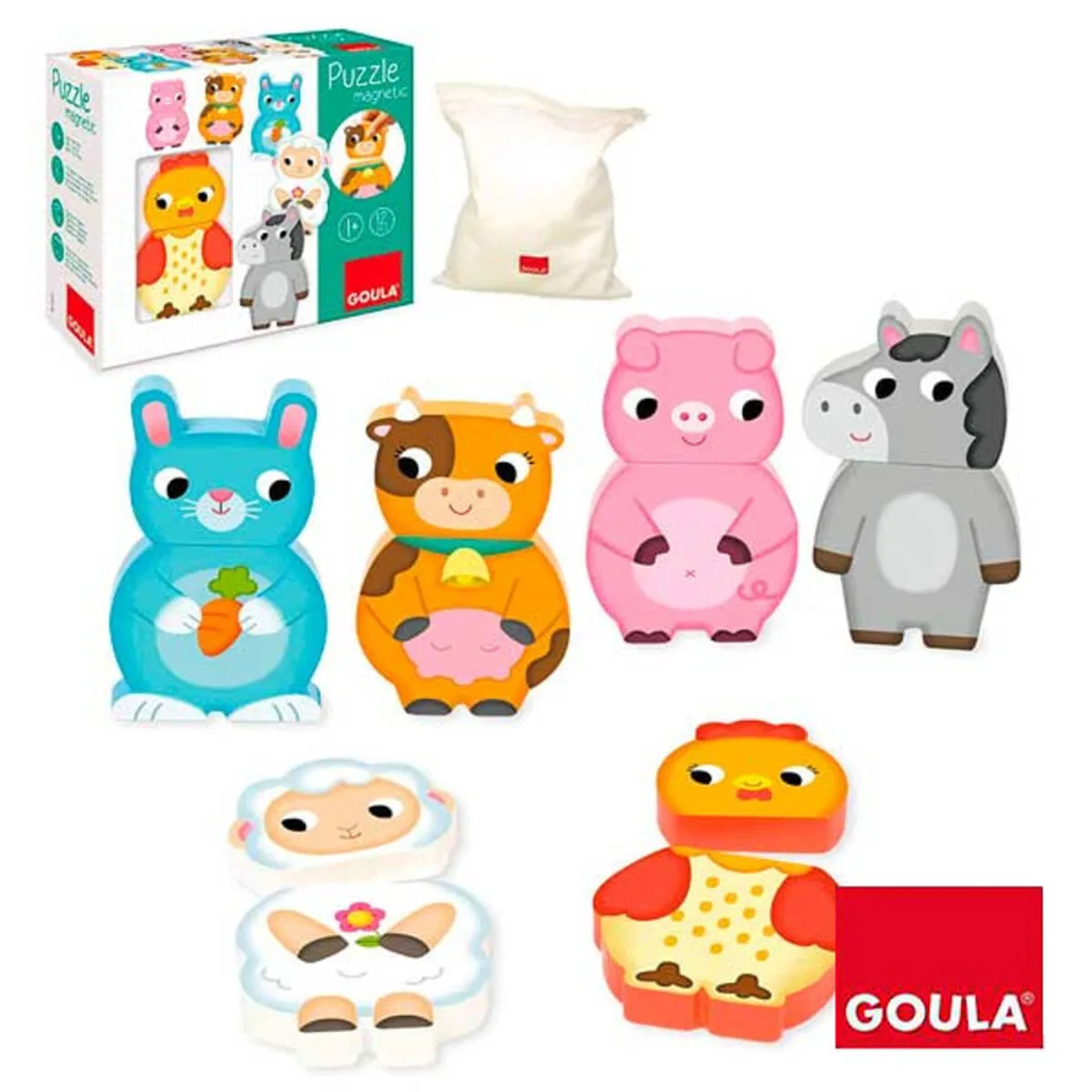 Puzzle en bois personnalisable goula goula 455245 12 pcs s240340889. Diaytar vous ouvre les portes d'un monde où tous les produits, des plus high-tech aux plus simples, sont source d'inspiration