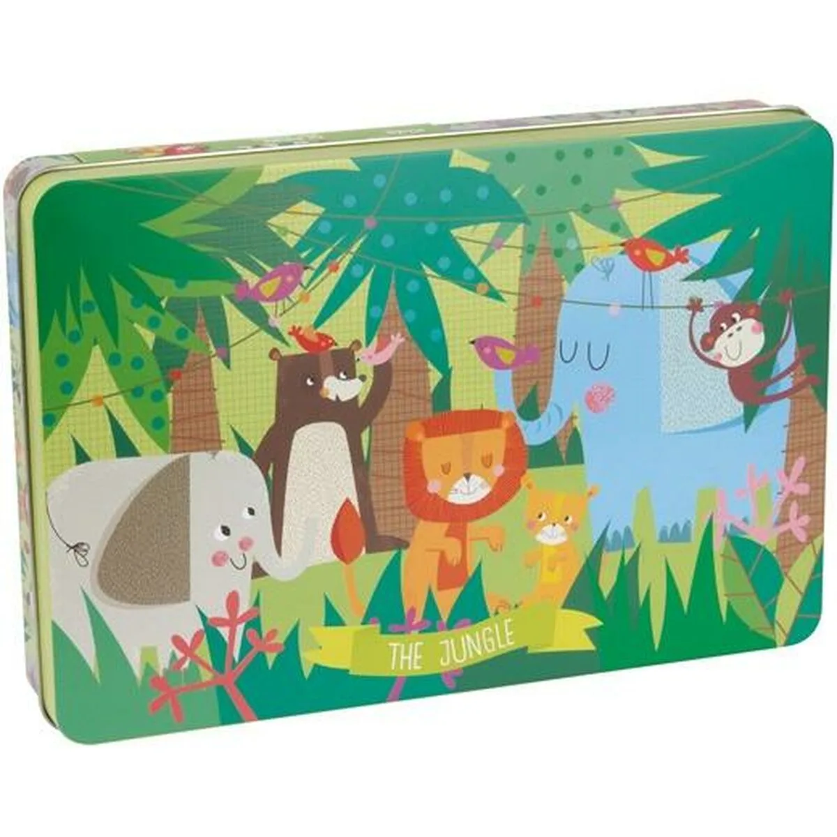 Puzzle enfant apli jungle 24 pieces 48 x 32 cm s840074310. Style et élégance se conjuguent parfaitement dans notre rayon mode Diaytar.