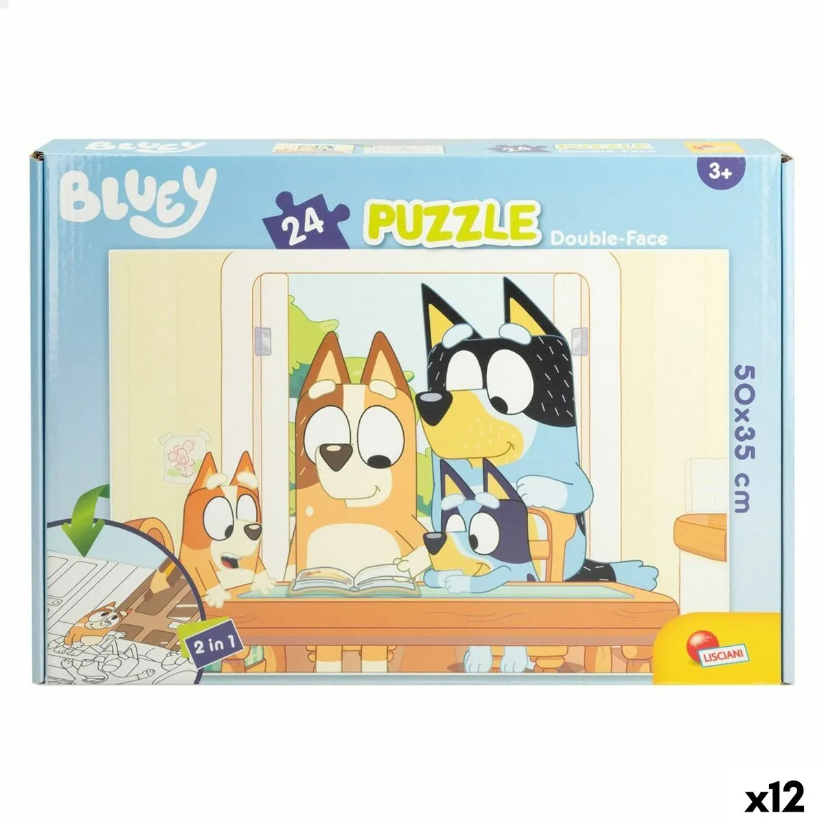 Puzzle enfant bluey double face 24 pieces 50 x 35 cm 12 unites s890256315. Diaytar défend une idée forte : le shopping en ligne doit être une aventure qui éveille la curiosité et comble les besoins