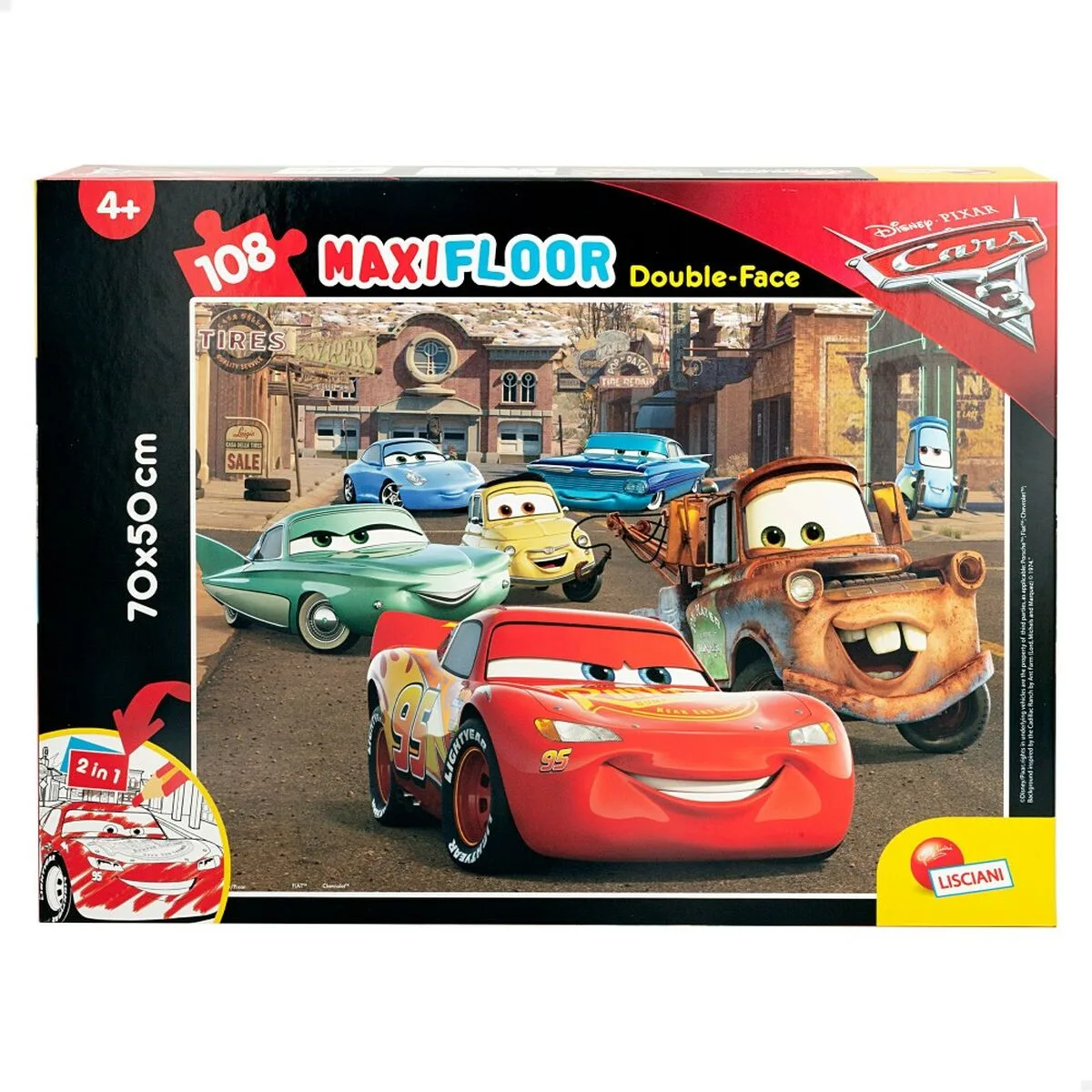 Puzzle enfant cars double face 108 pieces 70 x 1 5 x 50 cm 6 unites s890256887. Diaytar, c'est l'assurance de produits qui durent, tant dans leur construction que dans leur style intemporel.