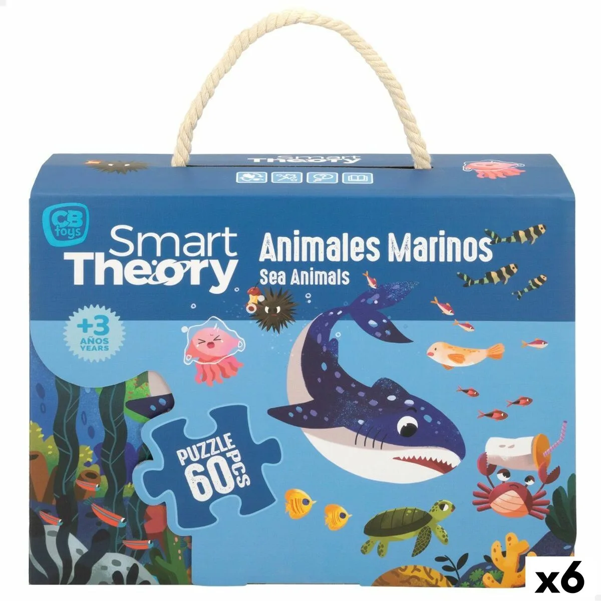 Puzzle enfant colorbaby sea animals 60 pieces 60 x 44 cm 6 unites s890040717. Nous avons rêvé Diaytar pour vous. Une plateforme où chaque clic est une promesse de découverte et de satisfaction.
