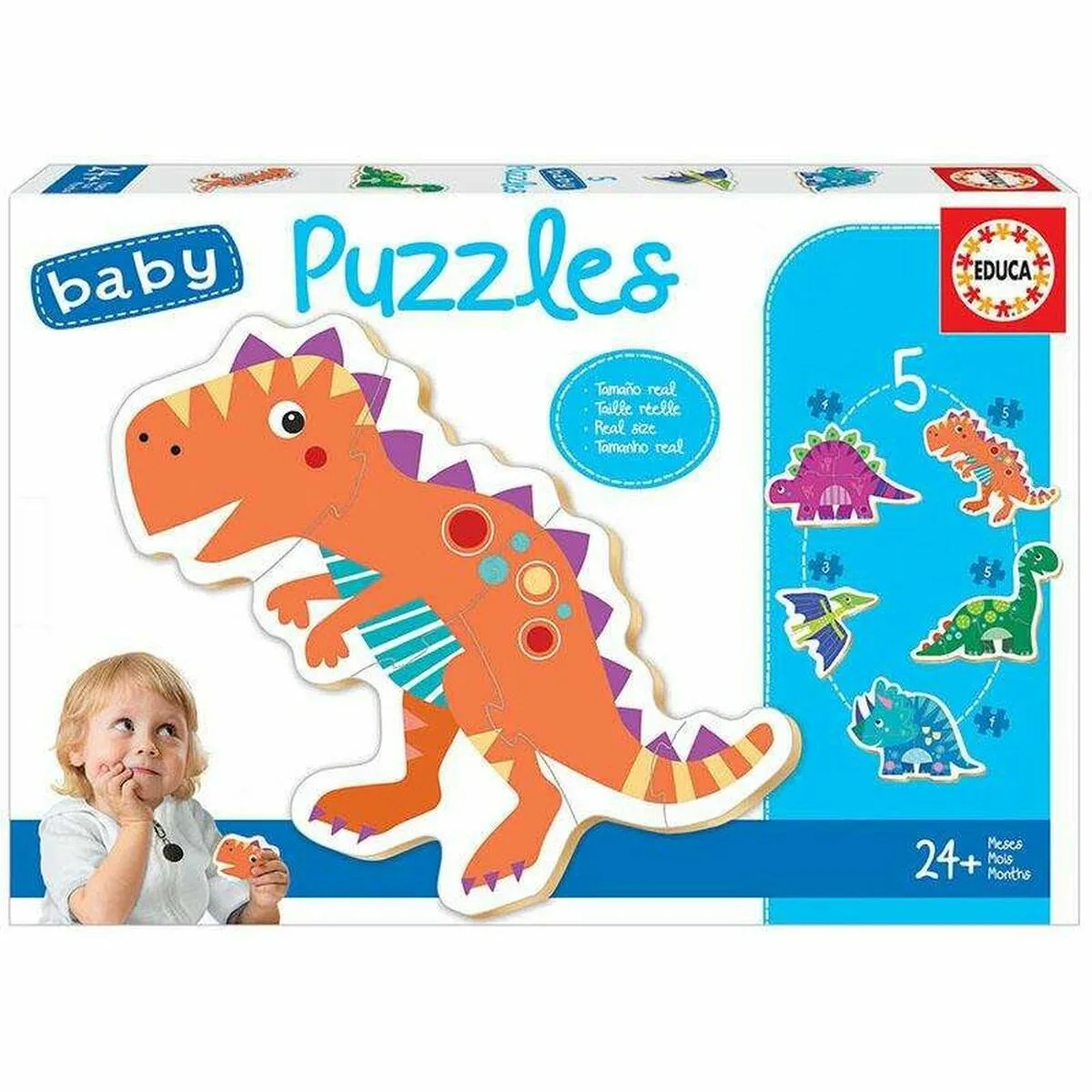 Puzzle enfant educa dinosaure 5 pieces s241686371. Diaytar cultive l'art du bien-être à travers ses produits soigneusement choisis.