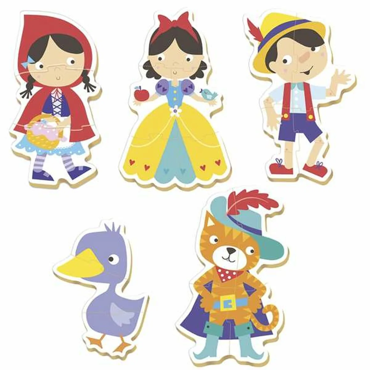 Puzzle enfant educa folk tales 5 pieces s243025299. Notre credo ? L'excellence accessible. Diaytar rend le premium attainable dans chaque catégorie de produits.