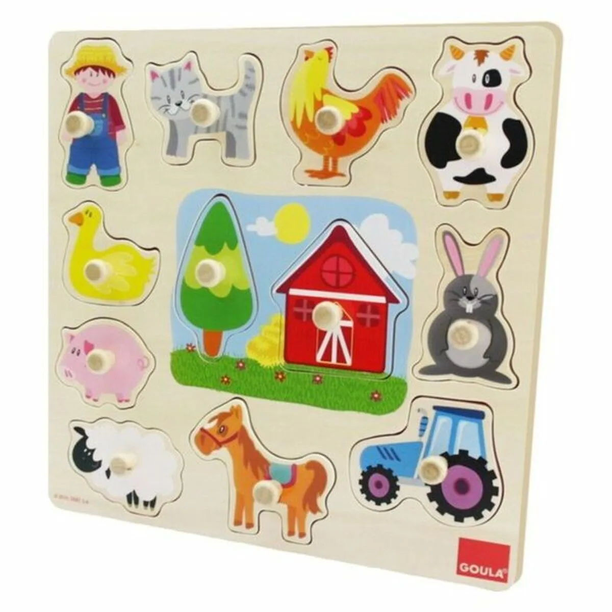 Puzzle enfant en bois goula 53025 12 pcs s240343480. Bien plus qu'un simple site, Diaytar est une expérience de découverte permanente de produits utiles, beaux et novateurs