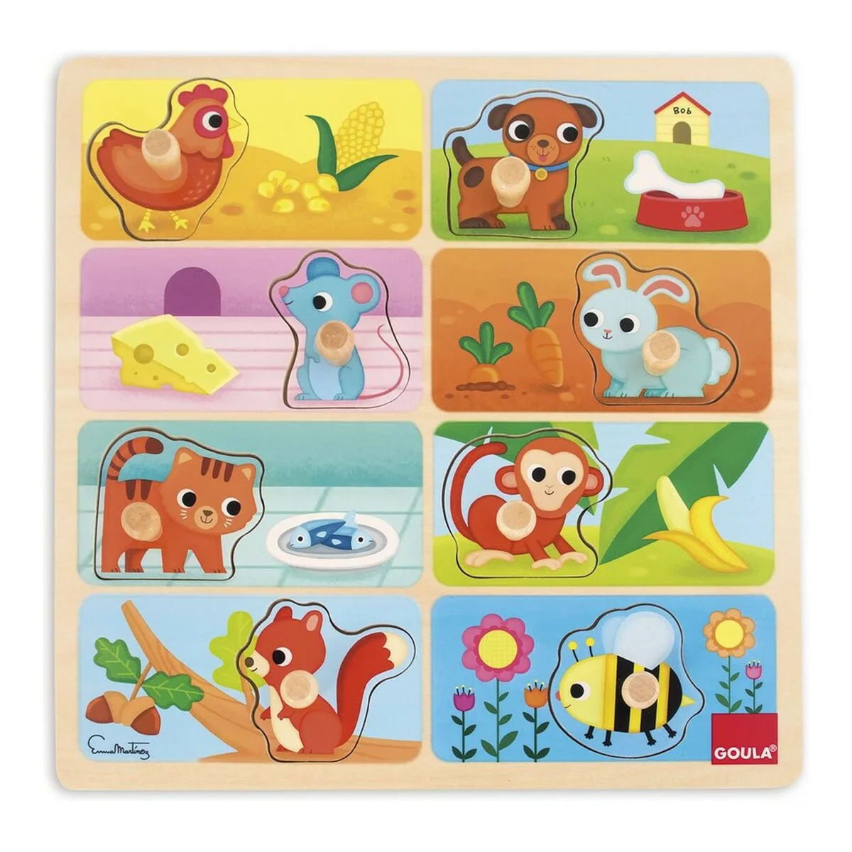 Puzzle enfant en bois goula my favourite food bois s241278150. Pour ceux qui refusent de choisir entre fonctionnel et esthétique : Diaytar propose les deux dans chaque produit