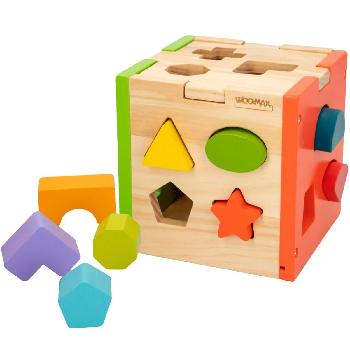 Puzzle enfant en bois woomax 15 x 15 x 15 cm 6 unites s890017847. Diaytar anticipe les tendances pour vous offrir le meilleur de la mode.