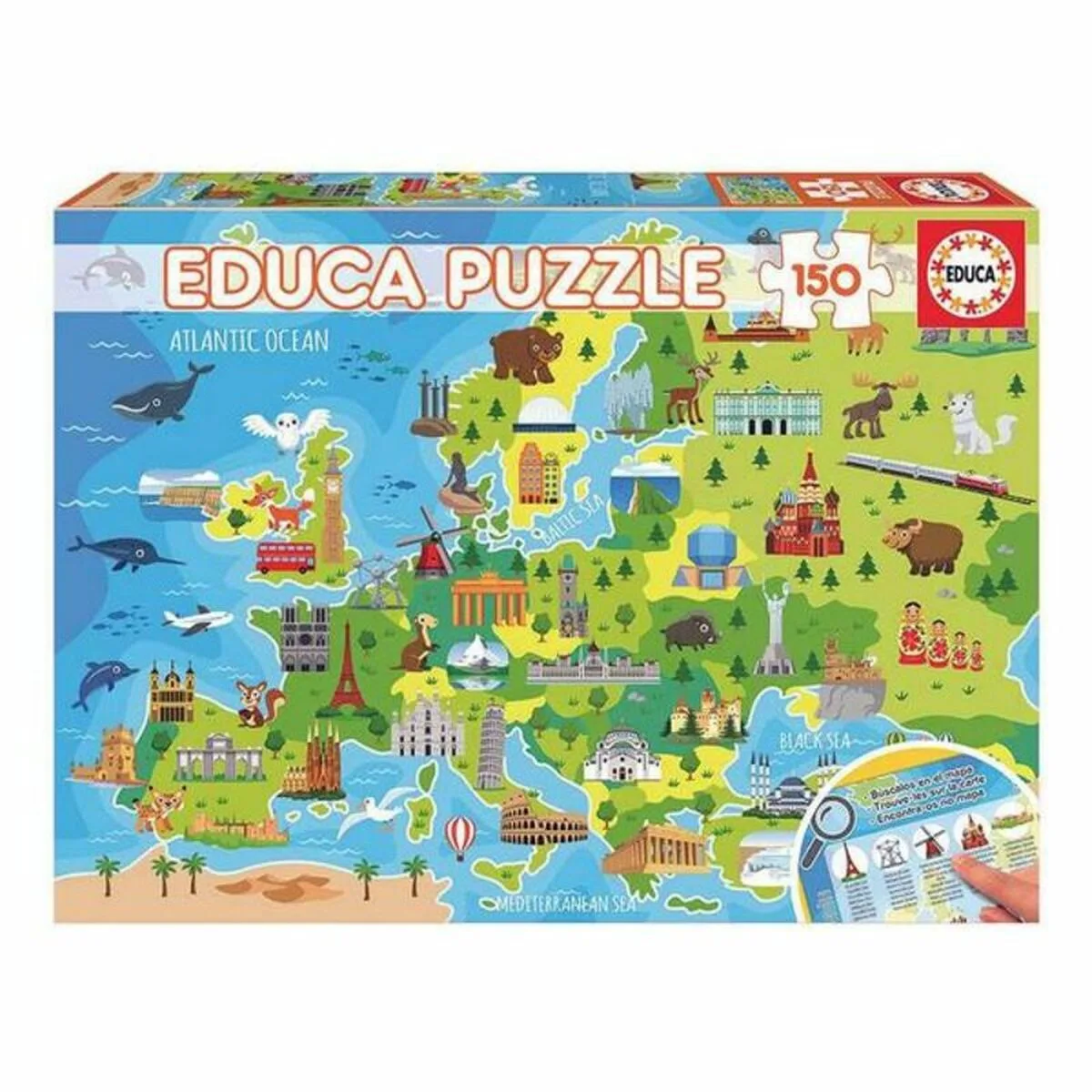 Puzzle enfant europe map educa 150 pcs s240970857. Diaytar vous offre un accès privilégié à une sélection de produits qui font buzz, qui innovent et qui embellissent la vie