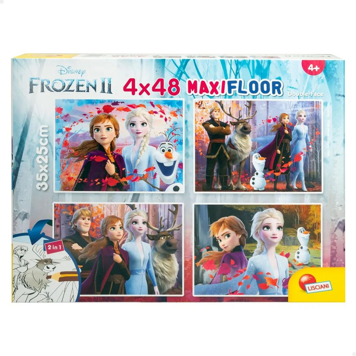 Puzzle enfant frozen double face 4 en 1 48 pieces 35 x 1 5 x 25 cm 6 unites s890257459. Pour un shopping sans contrainte et plein de bonnes surprises, Diaytar est la destination ultime des produits généralistes