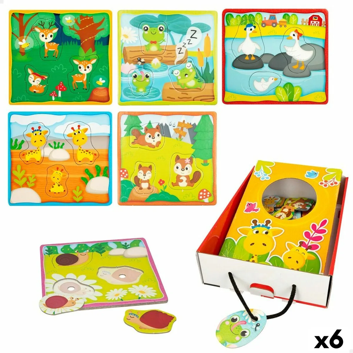 Puzzle enfant lisciani giochi 16 x 0 5 x 15 cm tactile 18 pieces 6 unites s890316129. L'aventure Diaytar commence ici : parcourez un catalogue généraliste unique où la surprise et la qualité sont au rendez-vous