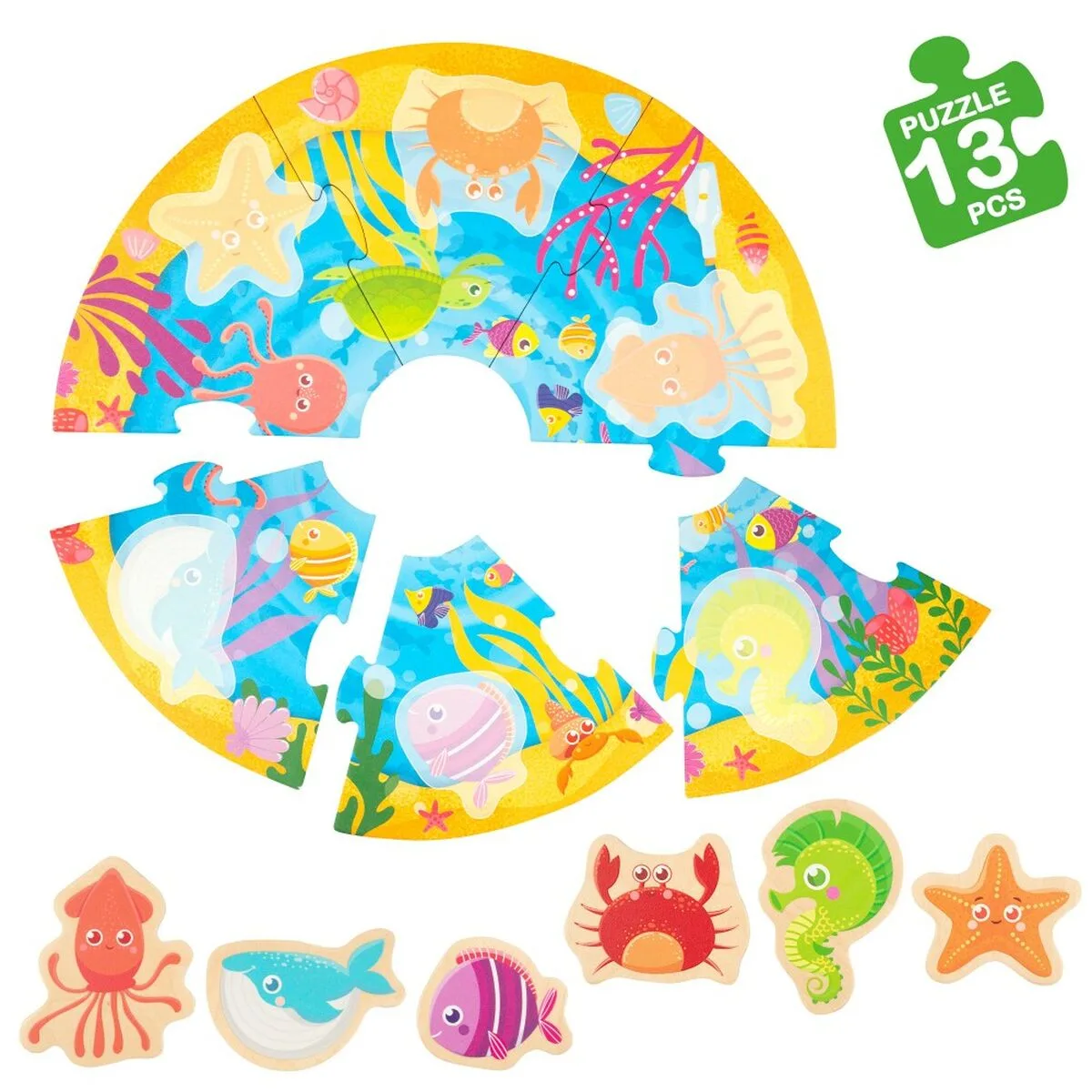 Puzzle enfant lisciani giochi 33 x 1 x 32 cm marin 6 pieces 13 pieces 6 unites s890315687. Chez Diaytar, nous croyons que le meilleur des produits généraux et électroniques doit être accessible à tous, sans compromis sur le style