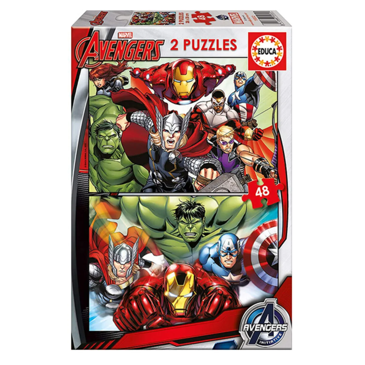 Puzzle enfant marvel avengers educa 2 x 48 pcs s240362917. Élargissez vos horizons avec Diaytar, le hub de tous les produits qui comptent vraiment dans votre vie de tous les jours