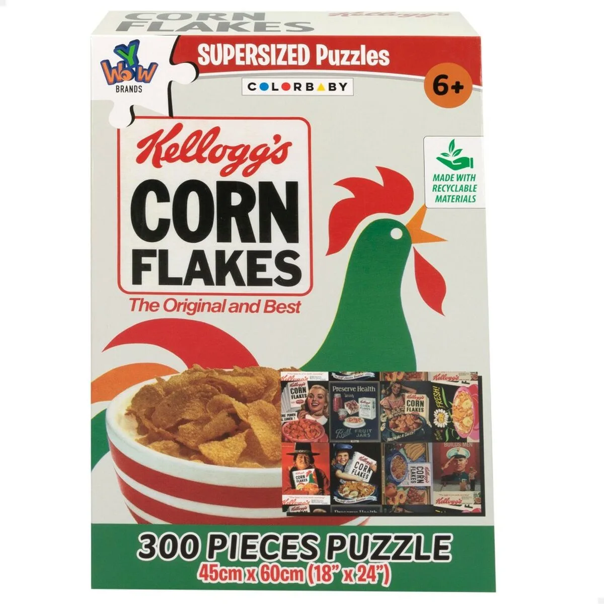Puzzle kellogg s corn flakes 300 pieces 45 x 60 cm 6 unites s890039340. Chez Diaytar, nous croyons que le meilleur des produits généraux et électroniques doit être accessible à tous, sans compromis sur le style