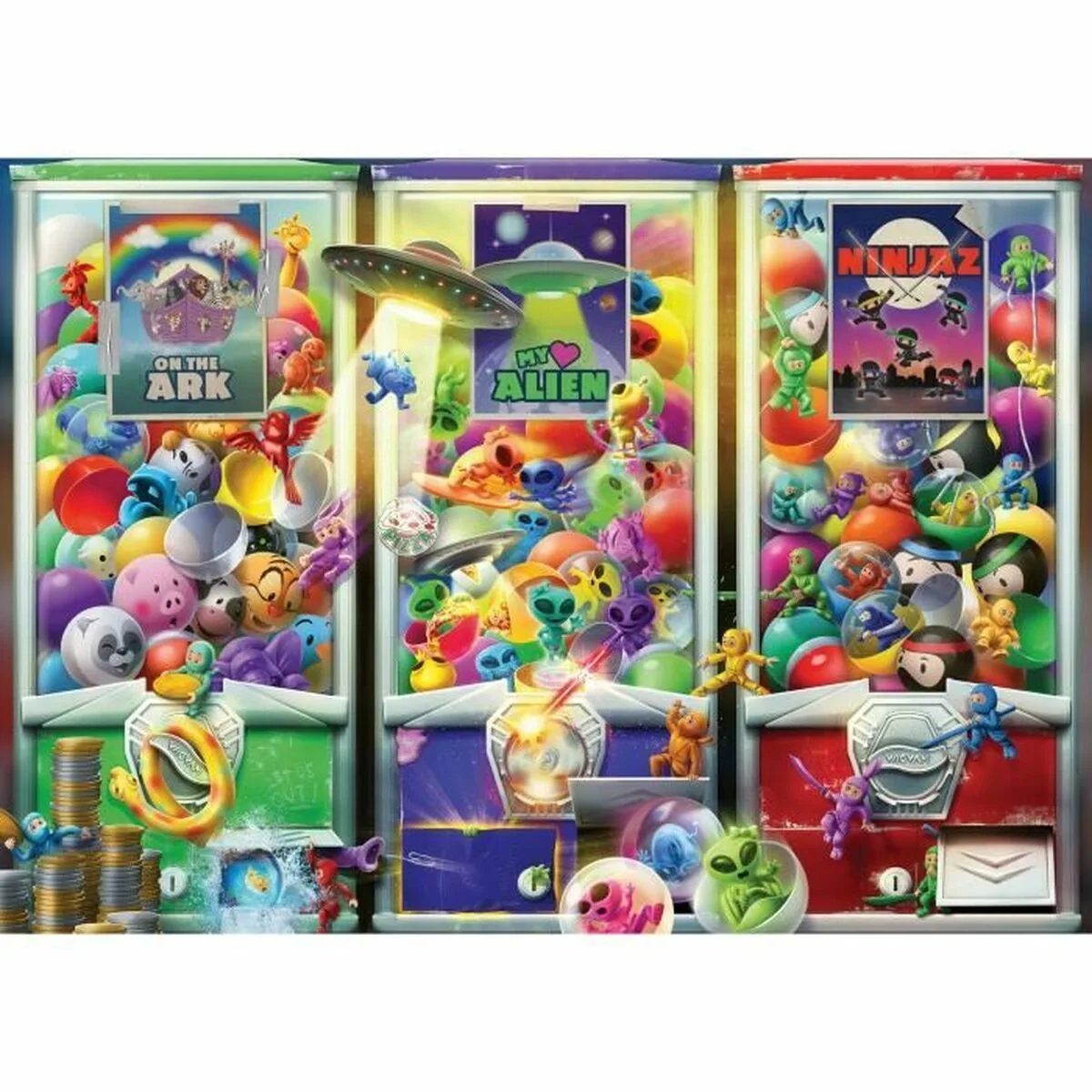 Puzzle ravensburger 12001482 s7101755696. Diaytar, l'art de mélanger les genres : trouvez l'équipement électronique parfait et l'objet déco qui lui correspondra