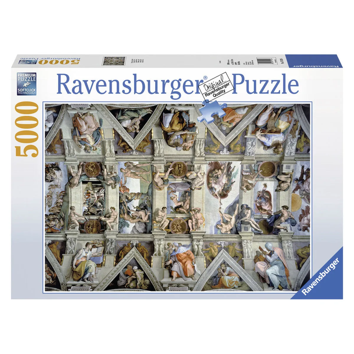 Puzzle ravensburger 17429 the sistine chapel michelangelo 5000 pieces s719190222. Nous traitons chaque produit Diaytar avec le même respect que si nous devions l'offrir à un proche. La qualité est non-négociable.