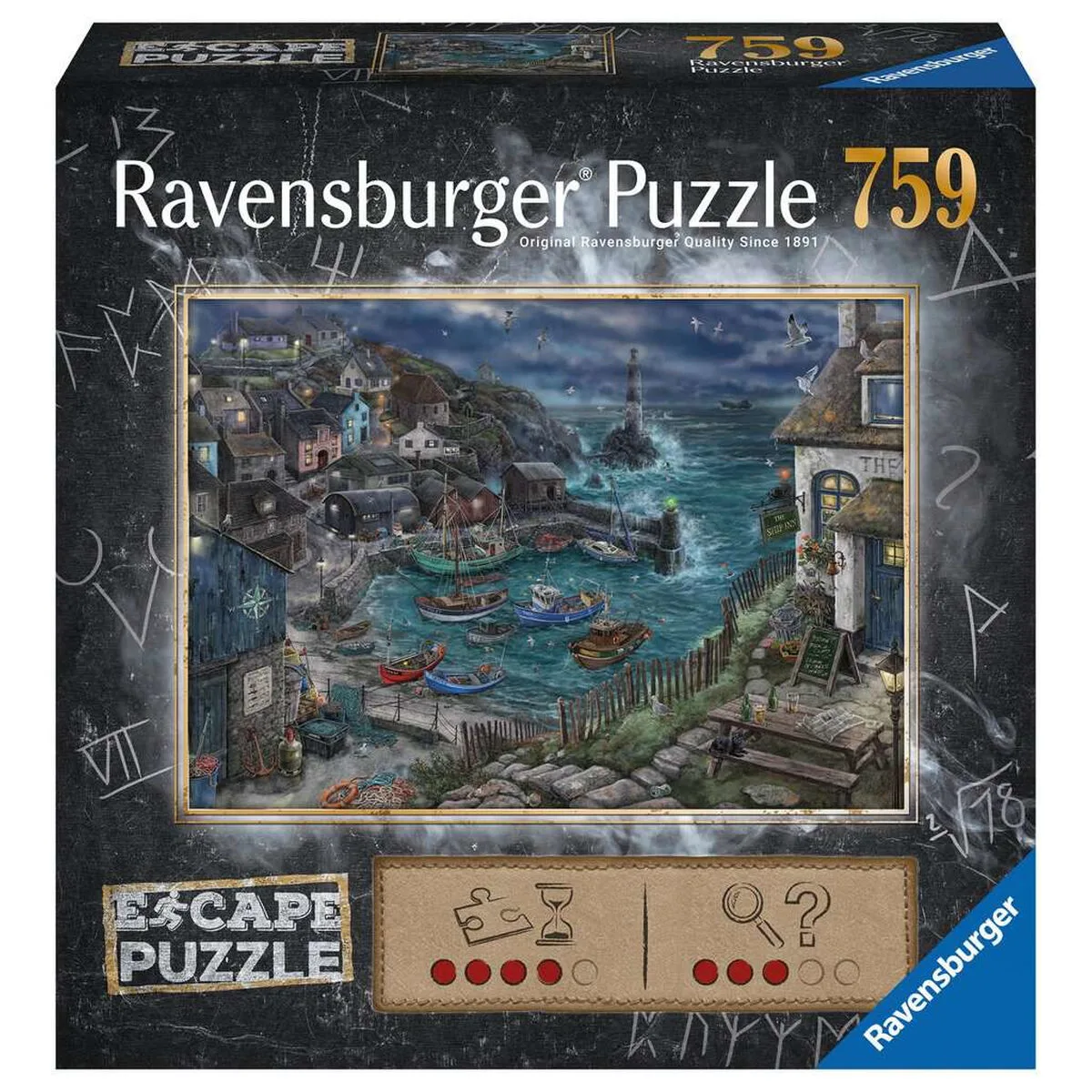Puzzle ravensburger 17528 escape treacherous harbor 759 pieces s719299333. Diaytar opère une veille constante pour vous offrir l'élite des produits généraux, électroniques et maison.