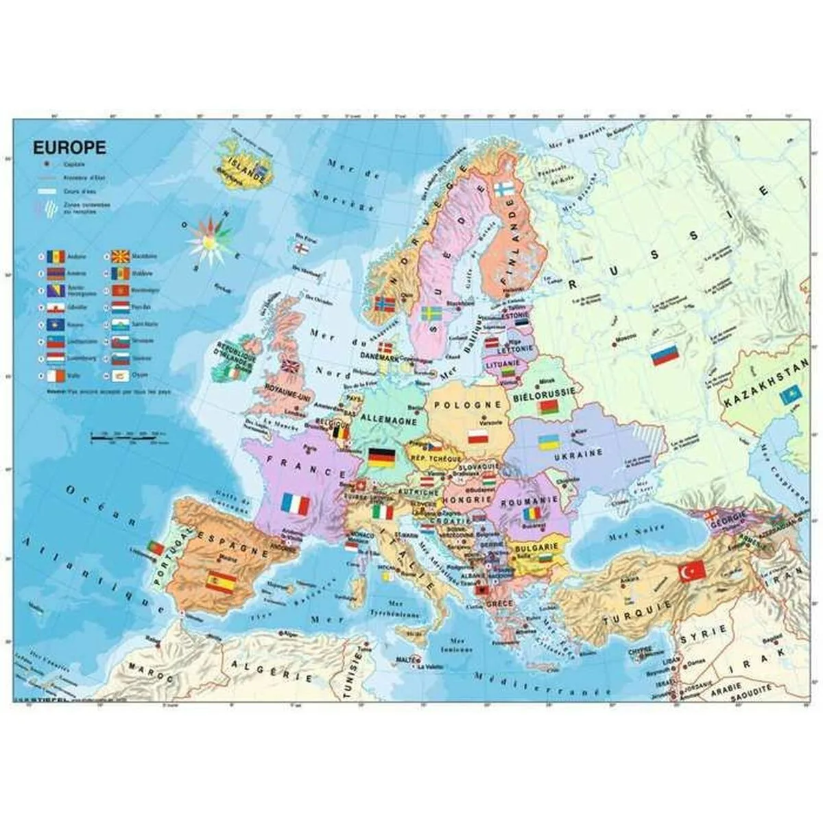 Puzzle ravensburger carte d europe s7101074452. Diaytar, le reflect de vos envies multiples : une gamme de produits soigneusement composée pour sa diversité et sa pertinence