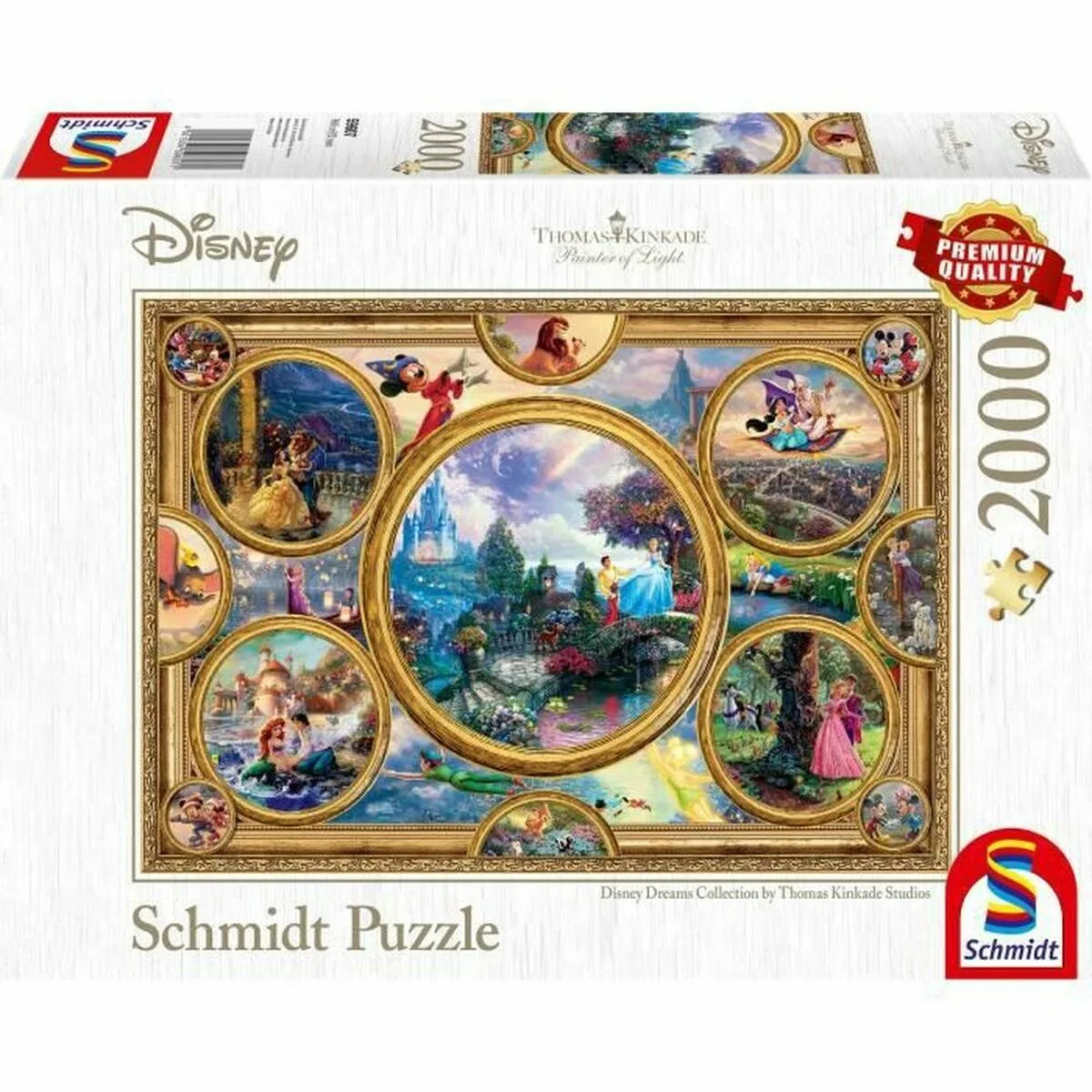 Puzzle schmidt spiele disney dreams collection 2000 pieces s712357913. Diaytar, c'est l'art de la sérendipité appliqué au e-commerce : vous venez pour une chose, vous repartez avec l'objet de vos rêves.