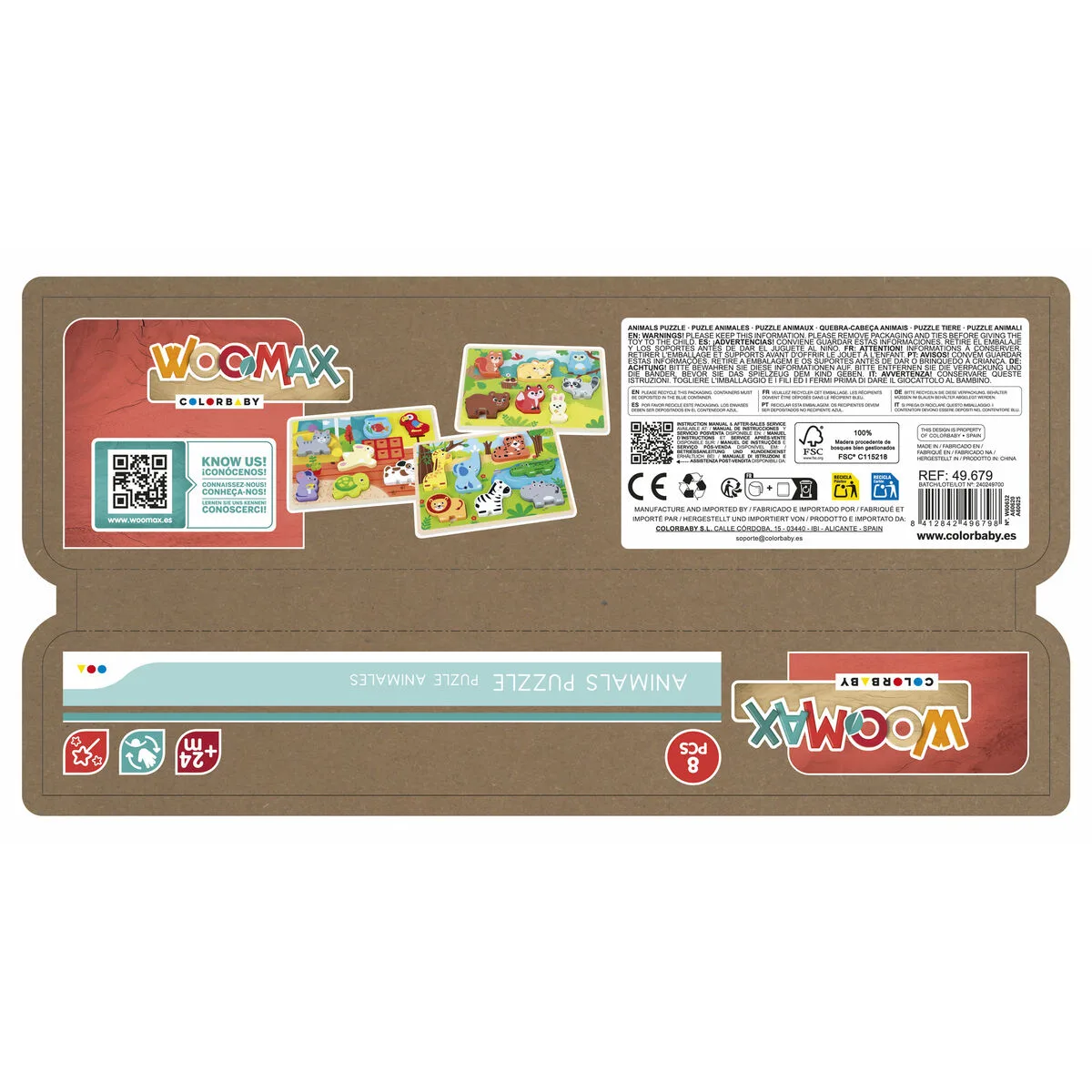 Puzzle woomax 29 5 x 21 cm s243705079. La promesse Diaytar : une sélection rigoureuse de produits généraux où la tendance et la durabilité vont de pair