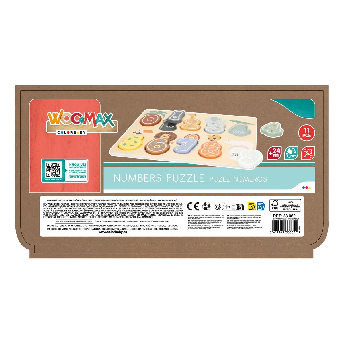 Puzzle woomax numeros s244204353. Les dernières tendances mode vous attendent chez Diaytar !