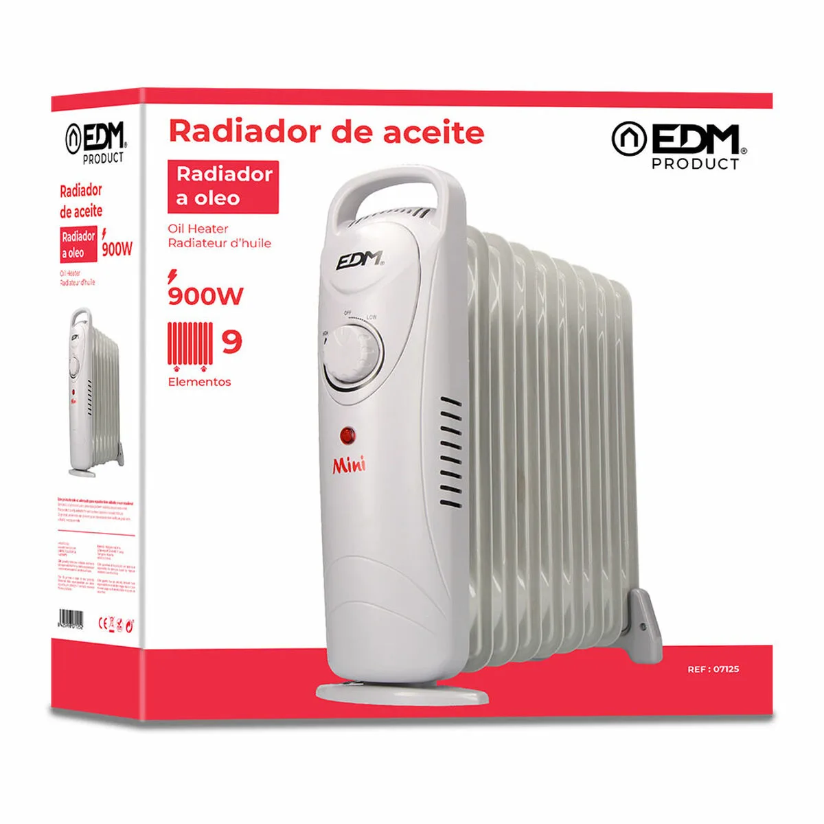 Radiateur a huile 9 modules edm 07125 junior blanc 900 w s791486946. Diaytar, c'est l'assurance de découvrir des produits que vous ne trouverez nulle part ailleurs, tous domaines confondus