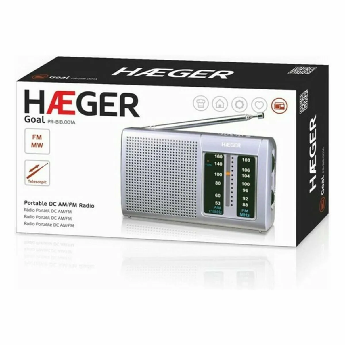 Radio am fm haeger pr bib 001a gris s778156022. Explorez Diaytar et laissez-vous surprendre par notre diversité de produits.