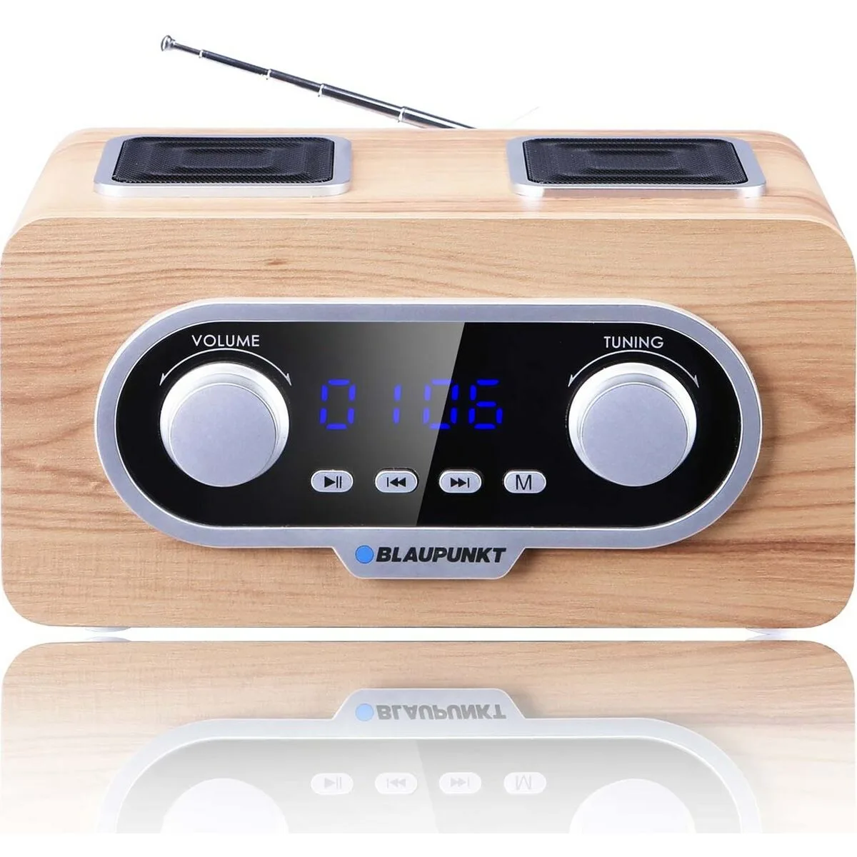 Radio blaupunkt pp5 2cr blanc marron bois s912109699. Du salon à la chambre, Diaytar habille votre intérieur avec élégance.