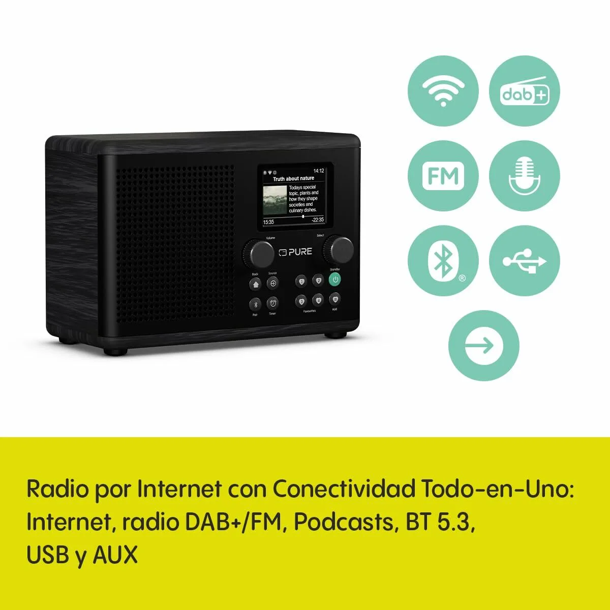 Radio transistor pure pure classic h4i s046439379. Diaytar a foi en une idée simple : les meilleurs produits, qu'ils soient électroniques ou généraux, embellissent le quotidien